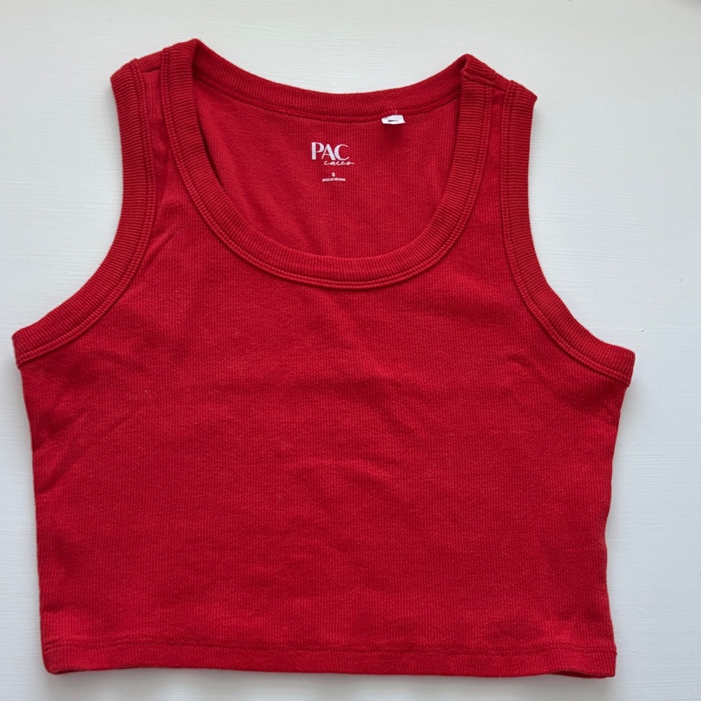 PacSun Vibrant Red Tank Top